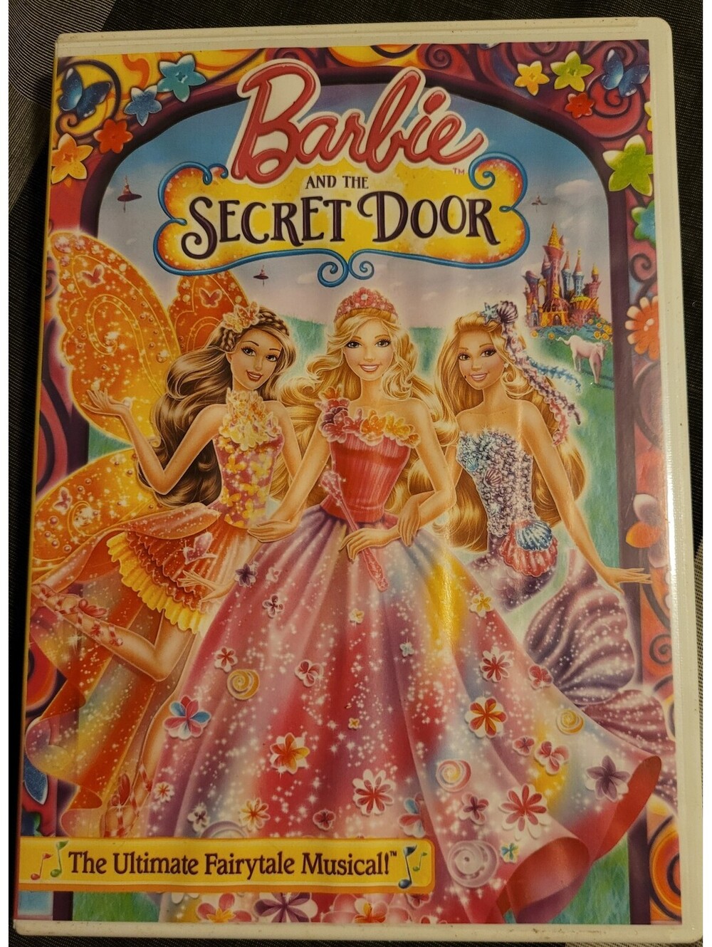 Barbie and the Secret Door DVD 2014 Musical Fantasy Family Movie